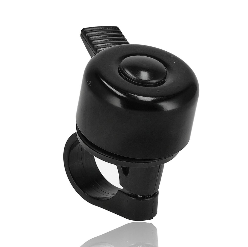 Discountershop Zwarte Fietsbel 35mm - Fietsbel voor Racefiets, Stadfiets, MTB & Meer - Goedkope Fietsaccessoire Discountershop Zwarte Fietsbel 35mm - Fietsbel voor Racefiets, Stadfiets, MTB & Meer - Goedkope Fietsaccessoire