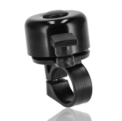 Discountershop Black Bicycle Bell 35mm - Bicycle Bell for Racing Bike, City Bike, MTB & More - Cheap Bicycle Accessories Discountershop Black Bicycle Bell 35mm - Bicycle Bell for Racing Bike, City Bike, MTB & More - Cheap Bicycle Accessories