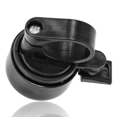 Discountershop Black Bicycle Bell 35mm - Bicycle Bell for Racing Bike, City Bike, MTB & More - Cheap Bicycle Accessories Discountershop Black Bicycle Bell 35mm - Bicycle Bell for Racing Bike, City Bike, MTB & More - Cheap Bicycle Accessories