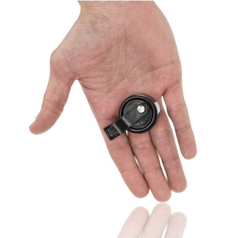 Discountershop Black Bicycle Bell 35mm - Bicycle Bell for Racing Bike, City Bike, MTB & More - Cheap Bicycle Accessories Discountershop Black Bicycle Bell 35mm - Bicycle Bell for Racing Bike, City Bike, MTB & More - Cheap Bicycle Accessories