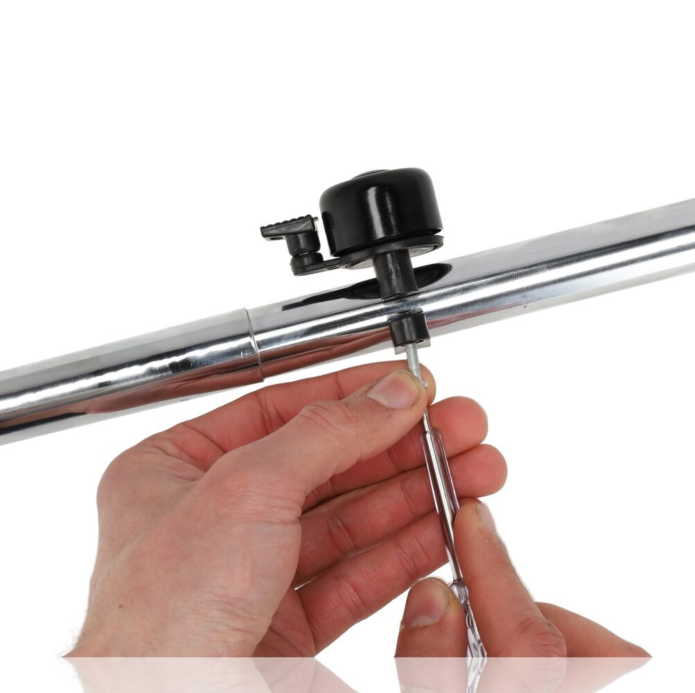 Discountershop Zwarte Fietsbel 35mm - Fietsbel voor Racefiets, Stadfiets, MTB & Meer - Goedkope Fietsaccessoire Discountershop Zwarte Fietsbel 35mm - Fietsbel voor Racefiets, Stadfiets, MTB & Meer - Goedkope Fietsaccessoire