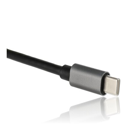 Discountershop USB-C naar HDMI Adapter 4K – Type-C Multiport AV Converter met USB 3.0 – Voor MacBook, Laptop, Android en Tablet Discountershop USB-C naar HDMI Adapter 4K – Type-C Multiport AV Converter met USB 3.0 – Voor MacBook, Laptop, Android en Tablet