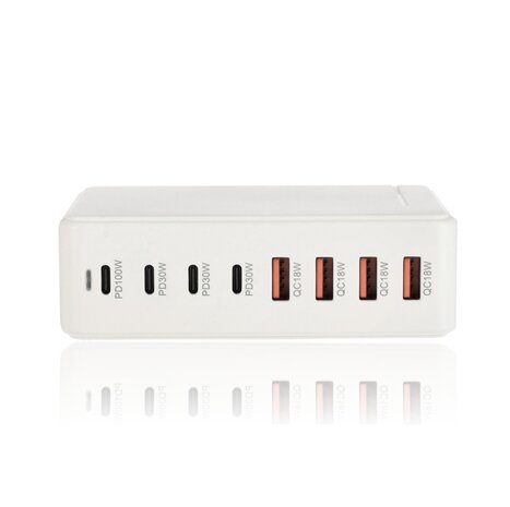 Discountershop USB-C Fast Charger 240W – 8-Port GaN III Charger with PD100W, PD30W & QC18W – High-Speed USB-C Charger for Laptop, Phone & Tablet Discountershop USB-C Fast Charger 240W – 8-Port GaN III Charger with PD100W, PD30W & QC18W – High-Speed USB-C Charger for Laptop, Phone & Tablet