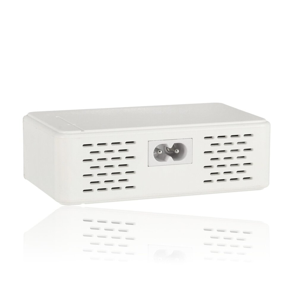 Discountershop USB-C Snellader 240W – 8-Poorts GaN III Oplader met PD100W, PD30W & QC18W – Snelle USB-C Lader voor Laptop, Smartphone & Tablet