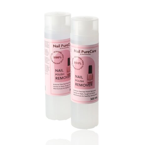 Discountershop Nagellakremover Zonder Aceton - Nagellakremover Acetonvrij 300ml - Vegan, Hydraterend, & Dermatologisch Getest – Professionele Nagellakverwijderaar