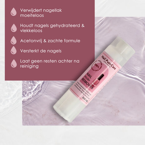 Discountershop Nail Polish Remover Without Acetone - Nail Polish Remover Acetone Free 300ml - Vegan, Hydrating, & Dermatologically Tested - Professional Nail Polish Remover Discountershop Nail Polish Remover Without Acetone - Nail Polish Remover Acetone Free 300ml - Vegan, Hydrating, & Dermatologically Tested - Professional Nail Polish Remover