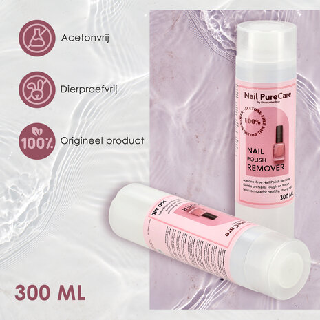 Discountershop Nail Polish Remover Without Acetone - Nail Polish Remover Acetone Free 300ml - Vegan, Hydrating, & Dermatologically Tested - Professional Nail Polish Remover Discountershop Nail Polish Remover Without Acetone - Nail Polish Remover Acetone Free 300ml - Vegan, Hydrating, & Dermatologically Tested - Professional Nail Polish Remover