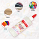 Discountershop hobbylijm 200 ml transparante sneldrogende knutsellijm voor hobby en knutselen