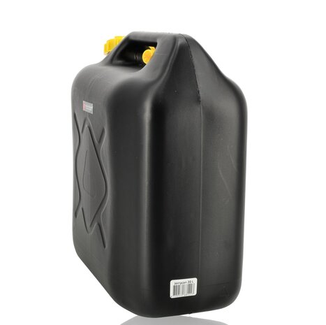 Discountershop Jerrycan 20 Liter Zwart – Voor Benzine en Diesel – Met Flexibele Schenktuit Discountershop Jerrycan 20 Liter Zwart – Voor Benzine en Diesel – Met Flexibele Schenktuit