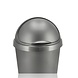Discountershop Waste Bin 50 liters Gray with Sliding Lid - Waste Bin Round Plastic - Waste Bin with Roller Lid for Kitchen, Shed or Garden - Ø38.5 x H70 cm Discountershop Waste Bin 50 liters Gray with Sliding Lid - Waste Bin Round Plastic - Waste Bin with Roller Lid for Kitchen, Shed or Garden - Ø38.5 x H70 cm