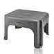 Discountershop Step Stool Grey - 38x29x24 cm – Antislip Stool with 120 kg Weight Capacity for Kitchen, Bathroom, Camper, and Caravan Discountershop Step Stool Grey - 38x29x24 cm – Antislip Stool with 120 kg Weight Capacity for Kitchen, Bathroom, Camper, and Caravan