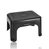 Discountershop Step Stool for Adults Black – 120 KG Weight Capacity – Antislip Plastic Stool 38x29x24 cm – Sturdy Step for Kitchen, Shower, and DIY Tasks Discountershop Step Stool for Adults Black – 120 KG Weight Capacity – Antislip Plastic Stool 38x29x24 cm – Sturdy Step for Kitchen, Shower, and DIY Tasks