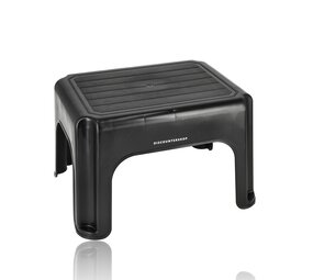 Discountershop Step Stool for Adults Black – 120 KG Weight Capacity – Antislip Plastic Stool 38x29x24 cm – Sturdy Step for Kitchen, Shower, and DIY Tasks Discountershop Step Stool for Adults Black – 120 KG Weight Capacity – Antislip Plastic Stool 38x29x24 cm – Sturdy Step for Kitchen, Shower, and DIY Tasks