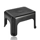 Discountershop Step Stool for Adults Black – 120 KG Weight Capacity – Antislip Plastic Stool 38x29x24 cm – Sturdy Step for Kitchen, Shower, and DIY Tasks Discountershop Step Stool for Adults Black – 120 KG Weight Capacity – Antislip Plastic Stool 38x29x24 cm – Sturdy Step for Kitchen, Shower, and DIY Tasks