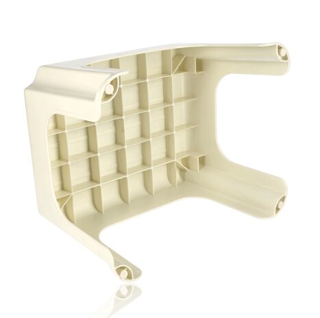 Discountershop White Step Stool – Sturdy, Antislip Plastic, 120 kg Capacity, 38x29x24 cm for Kitchen, Bathroom, Toilet, and More Discountershop White Step Stool – Sturdy, Antislip Plastic, 120 kg Capacity, 38x29x24 cm for Kitchen, Bathroom, Toilet, and More