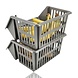Discountershop Grijze Groentemand – Opbergmand voor Groente & Fruit – Kunststof Keukenmand voor Aardappelen, Uien, Voorraad – Fruitmand & Organizer voor Aanrecht Discountershop Grijze Groentemand – Opbergmand voor Groente & Fruit – Kunststof Keukenmand voor Aardappelen, Uien, Voorraad – Fruitmand & Organizer voor Aanrecht