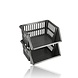 Discountershop Grey Vegetable Storage Basket – Plastic Kitchen Organizer for Fruits, Potatoes & Onions – Countertop Fruit Basket – Stackable Pantry Bin Discountershop Grey Vegetable Storage Basket – Plastic Kitchen Organizer for Fruits, Potatoes & Onions – Countertop Fruit Basket – Stackable Pantry Bin