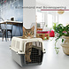 Discountershop Large Cat Carrier 61x41x40 cm – Detachable Cat Travel Crate with Screws – Pet Transport Box for Cats up to 12 kg – Portable Cat Carrier for Travel or Home Discountershop Large Cat Carrier 61x41x40 cm – Detachable Cat Travel Crate with Screws – Pet Transport Box for Cats up to 12 kg – Portable Cat Carrier for Travel or Home