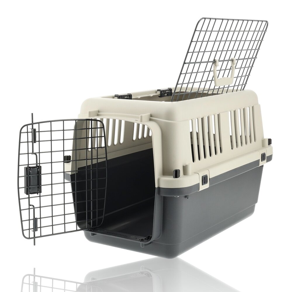 Discountershop Grote Kattenbench 61x41x40 cm – Bovenlader – Tot 12 kg Discountershop Grote Kattenbench 61x41x40 cm – Bovenlader – Tot 12 kg