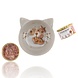 Discountershop Ceramic Cat Food Bowl Ø13.5 cm – Grey Cat Dish with Cat Face – Dishwasher Safe Feeding Bowl for Cats Discountershop Ceramic Cat Food Bowl Ø13.5 cm – Grey Cat Dish with Cat Face – Dishwasher Safe Feeding Bowl for Cats