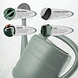 Discountershop Watering Can 10 Liter with Spray Head – Plastic Watering Can for Garden, Balcony and Houseplants – Essential Garden Accessories Discountershop Watering Can 10 Liter with Spray Head – Plastic Watering Can for Garden, Balcony and Houseplants – Essential Garden Accessories