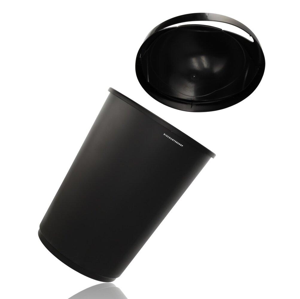 Discountershop Prullenbak 50 Liter met Schuifdeksel – Afvalemmer Rond Kunststof – Vuilnisbak met Roldeksel voor Keuken, Schuur of Tuin – Ø38,5 x H70 cm Discountershop Prullenbak 50 Liter met Schuifdeksel – Afvalemmer Rond Kunststof – Vuilnisbak met Roldeksel voor Keuken, Schuur of Tuin – Ø38,5 x H70 cm