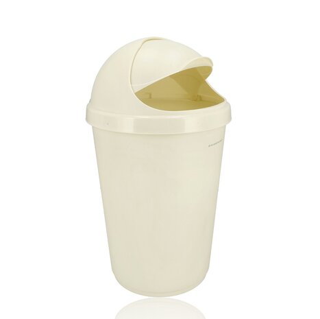 Discountershop Prullenbak 50 Liter met Schuifdeksel – Afvalemmer Rond Kunststof – Vuilnisbak met Roldeksel voor Keuken, Schuur of Tuin – Ø38,5 x H70 cm Discountershop Prullenbak 50 Liter met Schuifdeksel – Afvalemmer Rond Kunststof – Vuilnisbak met Roldeksel voor Keuken, Schuur of Tuin – Ø38,5 x H70 cm