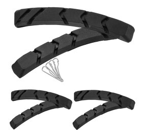 Discountershop V-Brake Brake Pads 72mm – 3 Sets (6 Pieces) with Pins – Shimano Compatible Brake Pads for Cartridge Brake System – Left & Right Discountershop V-Brake Brake Pads 72mm – 3 Sets (6 Pieces) with Pins – Shimano Compatible Brake Pads for Cartridge Brake System – Left & Right