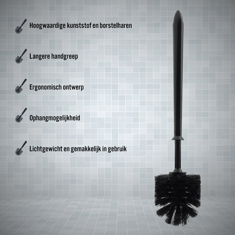 Merkloos Universele Toiletborstel WC-borstel WC Toilet Borstels Borstels Toiletborstels Merkloos Universele Toiletborstel WC-borstel WC Toilet Borstels Borstels Toiletborstels