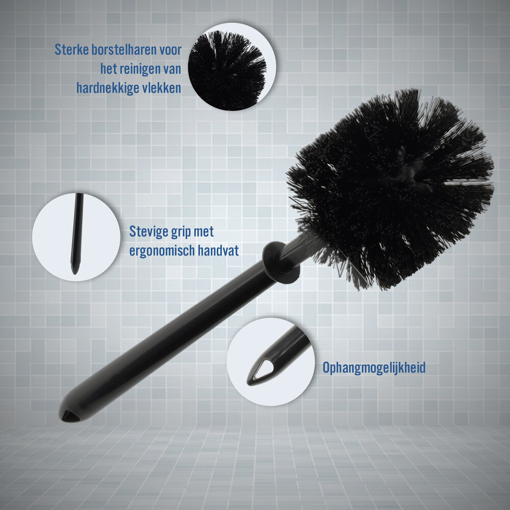 Merkloos Universele Toiletborstel 34,5 cm - Zonder Houder | Essentiële WC-borstel voor Schone Badkamer | Toilet Accessoire voor Hygiënisch Toilet Merkloos Universele Toiletborstel 34,5 cm - Zonder Houder | Essentiële WC-borstel voor Schone Badkamer | Toilet Accessoire voor Hygiënisch Toilet