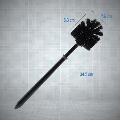Merkloos Universele Toiletborstel 34,5 cm - Zonder Houder | Essentiële WC-borstel voor Schone Badkamer | Toilet Accessoire voor Hygiënisch Toilet Merkloos Universele Toiletborstel 34,5 cm - Zonder Houder | Essentiële WC-borstel voor Schone Badkamer | Toilet Accessoire voor Hygiënisch Toilet