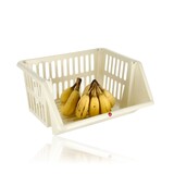 Discountershop Vegetable Storage Basket 18L – Stackable Fruit Basket & Plastic Kitchen Organizer – Produce Storage Bin for Pantry & Countertop Use Discountershop Vegetable Storage Basket 18L – Stackable Fruit Basket & Plastic Kitchen Organizer – Produce Storage Bin for Pantry & Countertop Use