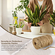 Discountershop Jute Touw 3mm – 2x 74m Natuurlijk Bindtouw – Goedkoop Touw voor Hobby, Tuin, Cadeauverpakking & Decoratie Discountershop Jute Touw 3mm – 2x 74m Natuurlijk Bindtouw – Goedkoop Touw voor Hobby, Tuin, Cadeauverpakking & Decoratie