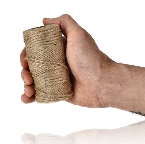 Discountershop Jute Touw 2mm – 2x 55m Natuurlijk Bindtouw – Goedkoop Touw voor Knutselen, Cadeauverpakking, Tuin & Hobbyprojecten Discountershop Jute Touw 2mm – 2x 55m Natuurlijk Bindtouw – Goedkoop Touw voor Knutselen, Cadeauverpakking, Tuin & Hobbyprojecten