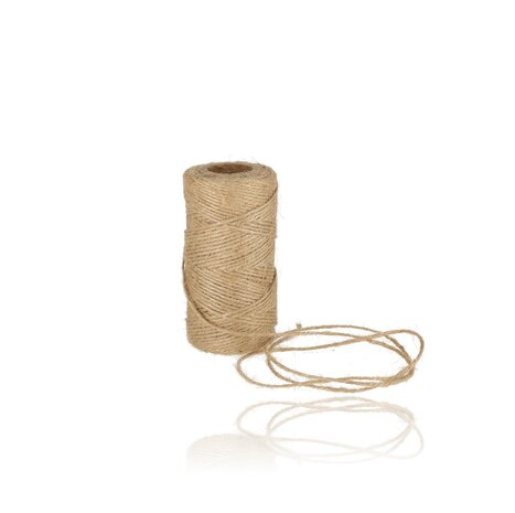 Discountershop Jute Touw 2mm – 2x 55m Natuurlijk Bindtouw – Goedkoop Touw voor Knutselen, Cadeauverpakking, Tuin & Hobbyprojecten Discountershop Jute Touw 2mm – 2x 55m Natuurlijk Bindtouw – Goedkoop Touw voor Knutselen, Cadeauverpakking, Tuin & Hobbyprojecten