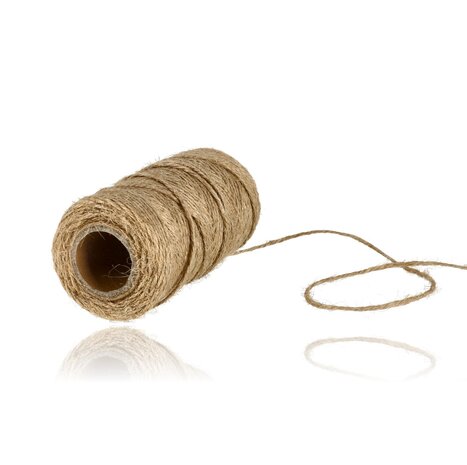 Discountershop Jute Touw 2mm – 2x 55m Natuurlijk Bindtouw – Goedkoop Touw voor Knutselen, Cadeauverpakking, Tuin & Hobbyprojecten Discountershop Jute Touw 2mm – 2x 55m Natuurlijk Bindtouw – Goedkoop Touw voor Knutselen, Cadeauverpakking, Tuin & Hobbyprojecten