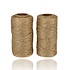 Jute Touw 2mm – 2x 55m Natuurlijk Bindtouw – Goedkoop Touw voor Knutselen, Cadeauverpakking, Tuin & Hobbyprojecten Jute Touw 2mm – 2x 55m Natuurlijk Bindtouw – Goedkoop Touw voor Knutselen, Cadeauverpakking, Tuin & Hobbyprojecten