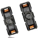 Discountershop Bicycle pedals - Anti slip - Pedals for bicycle with reflector - 14.2 mm screw thread Black Discountershop Bicycle pedals - Anti slip - Pedals for bicycle with reflector - 14.2 mm screw thread Black