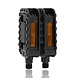 Discountershop Bicycle pedals - Anti slip - Pedals for bicycle with reflector - 14.2 mm screw thread Black Discountershop Bicycle pedals - Anti slip - Pedals for bicycle with reflector - 14.2 mm screw thread Black
