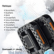 Discountershop Bicycle pedals - Anti slip - Pedals for bicycle with reflector - 14.2 mm screw thread Black Discountershop Bicycle pedals - Anti slip - Pedals for bicycle with reflector - 14.2 mm screw thread Black