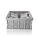 Discountershop Folding Crate 45L Grey – Collapsible & Stackable Storage Box – Foldable Shopping Crate Plastic Moving Basket for Car, Home & Garage Discountershop Folding Crate 45L Grey – Collapsible & Stackable Storage Box – Foldable Shopping Crate Plastic Moving Basket for Car, Home & Garage