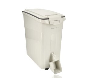 Discountershop Voedselcontainer Hond & Kat – Luchtdichte Brokkencontainer met Wieltjes & Schep – BPA-vrij & Hygiënisch