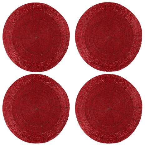 Discountershop Round Placemats 31 cm – Non-Slip & Heat-Resistant Table Protectors – Decorative Dining Placemats for Kitchen, Table & Party Discountershop Round Placemats 31 cm – Non-Slip & Heat-Resistant Table Protectors – Decorative Dining Placemats for Kitchen, Table & Party