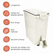 Discountershop Voedselcontainer Hond & Kat 54L – Luchtdichte Brokkencontainer met Wieltjes & Schep – BPA-vrij & Hygiënisch Discountershop Voedselcontainer Hond & Kat 54L – Luchtdichte Brokkencontainer met Wieltjes & Schep – BPA-vrij & Hygiënisch