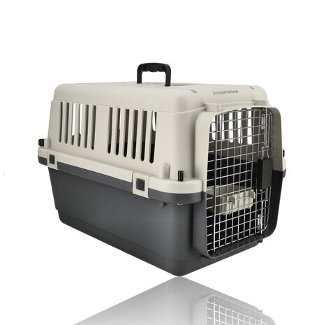Discountershop Kattenreismand Groot 61x41x40 cm – Transportbox Kat tot 15kg – Kattenbench IATA Geschikt – Vervoersbox Kat en Kitten Discountershop Kattenreismand Groot 61x41x40 cm – Transportbox Kat tot 15kg – Kattenbench IATA Geschikt – Vervoersbox Kat en Kitten