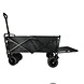 Discountershop Bolderkar Opvouwbaar 200L – Inklapbare Bolderwagen met Duwstang & Rem – Heavy-Duty Bolderwagen Strand & Camping – Zwart Discountershop Bolderkar Opvouwbaar 200L – Inklapbare Bolderwagen met Duwstang & Rem – Heavy-Duty Bolderwagen Strand & Camping – Zwart