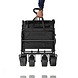Discountershop Bolderkar Opvouwbaar 200L – Inklapbare Bolderwagen met Duwstang & Rem – Heavy-Duty Bolderwagen Strand & Camping – Zwart Discountershop Bolderkar Opvouwbaar 200L – Inklapbare Bolderwagen met Duwstang & Rem – Heavy-Duty Bolderwagen Strand & Camping – Zwart