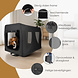 Discountershop Dog & Cat Travel Crate XL 91x63x63 – Foldable Transport Box – Auto Dog Crate for Car Back Seat – Collapsible Pet Carrier Black Discountershop Dog & Cat Travel Crate XL 91x63x63 – Foldable Transport Box – Auto Dog Crate for Car Back Seat – Collapsible Pet Carrier Black