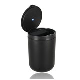 Discountershop Car Ashtray for Cup Holder – Odorless Car Ashtray Black with Lid & LED – Multifunctional Car Ashtray with Lighting Discountershop Car Ashtray for Cup Holder – Odorless Car Ashtray Black with Lid & LED – Multifunctional Car Ashtray with Lighting