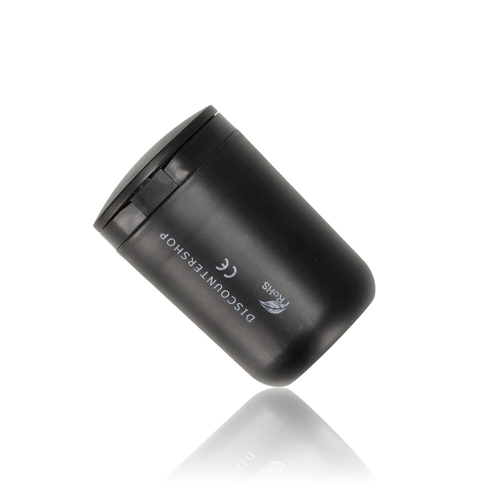 Discountershop Auto Asbak voor Bekerhouder – Geurloze Auto Asbak Zwart met Deksel & LED – Multifunctionele Auto Asbak met Verlichting Discountershop Auto Asbak voor Bekerhouder – Geurloze Auto Asbak Zwart met Deksel & LED – Multifunctionele Auto Asbak met Verlichting